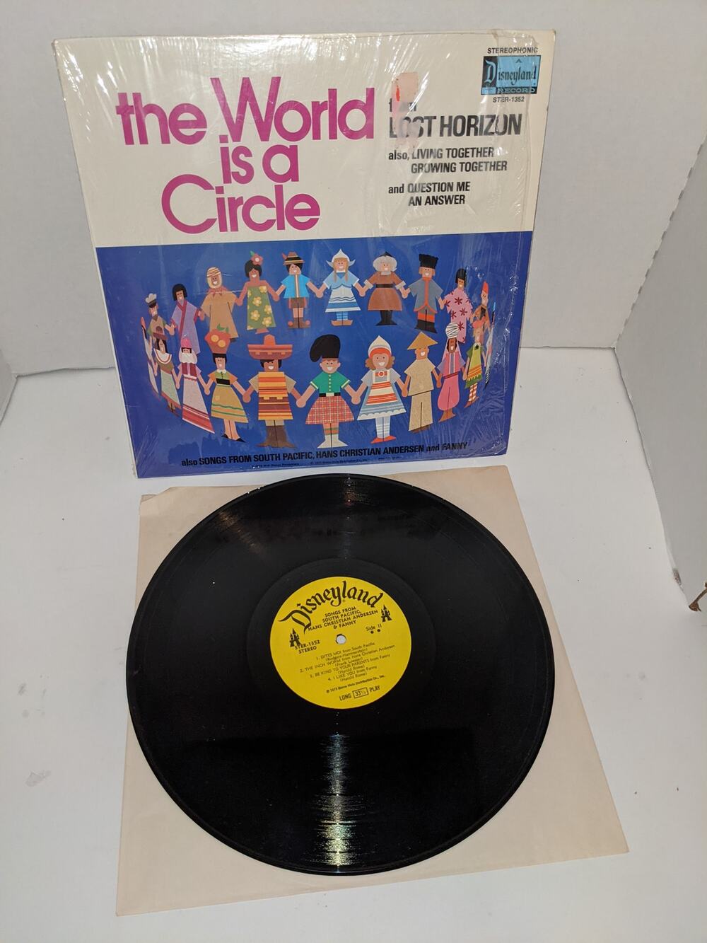 Vintage 1973 The World Is A Circle From Lost Horizon Disneyland Records